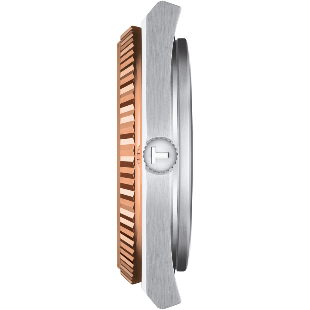 Tissot PRX 40 205 Powermatic 80 Blau / 18 Karat Roségold