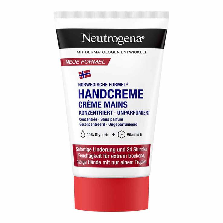 Neutrogena norwegische Formel Konzentrat Handcreme unparfümiert, 50 ml