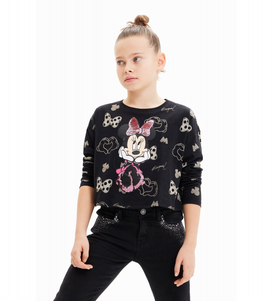 Camiseta Desigual Lara Minnie preta