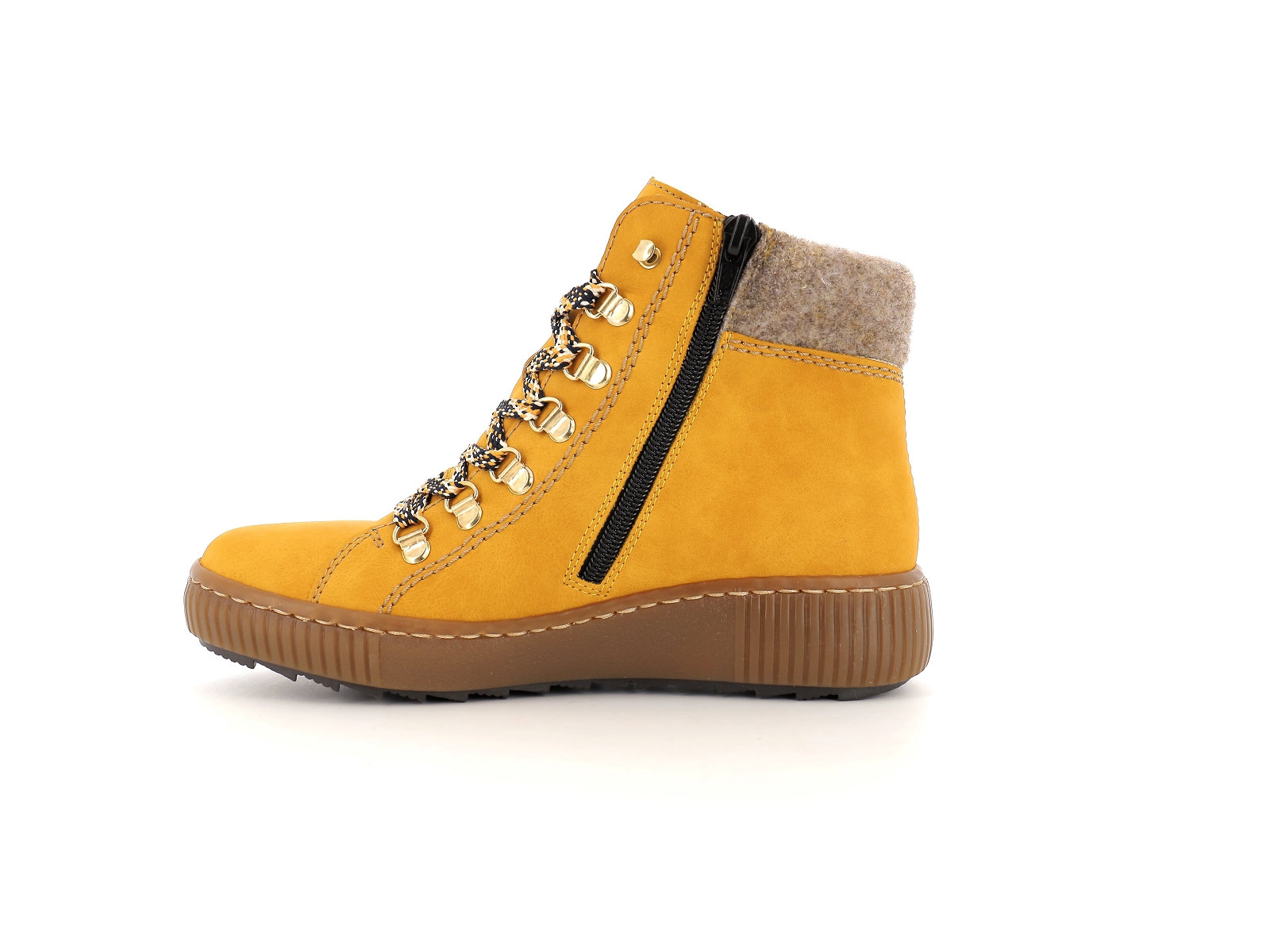 Rieker-Z6633 Synthétique Jaune