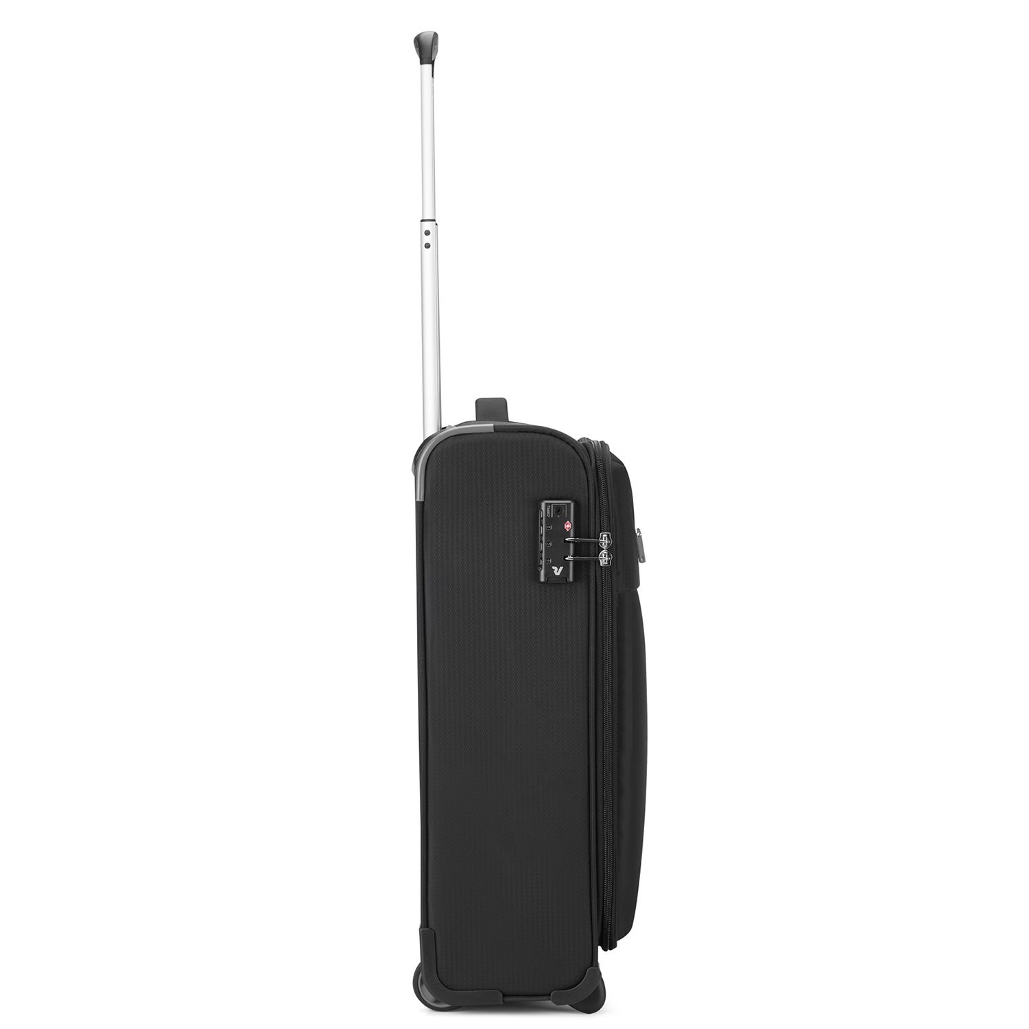 Roncato Lite Soft 2 Wheel Cabin Trolley nero fumo