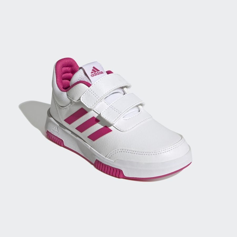adidas Chaussures Tensaur Velcro - Blanc/Rose Enfant