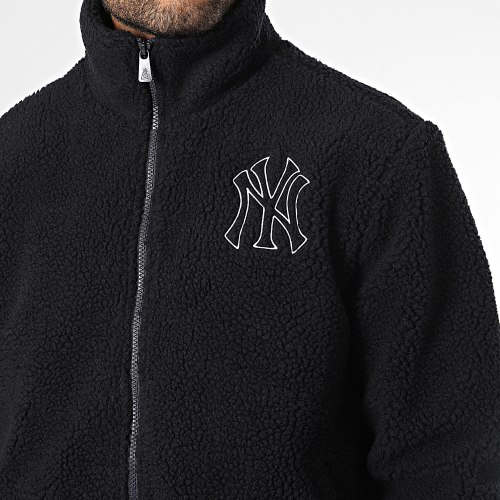 Sweat Zippé MLB Sherpa Neyyan 60427127 Noir
