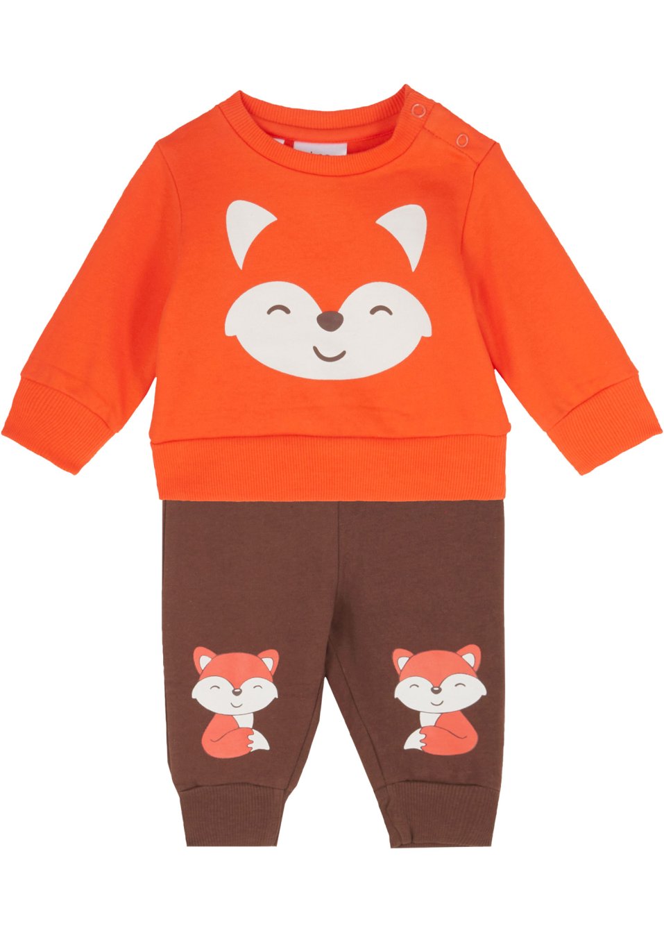 Sweat-shirt et pantalon sweat bébé en coton (Ens. 2 pces.)