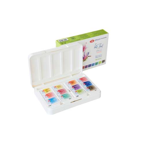 WHITE NIGHTS™ Künstler-Aquarellfarben-Set Botanica