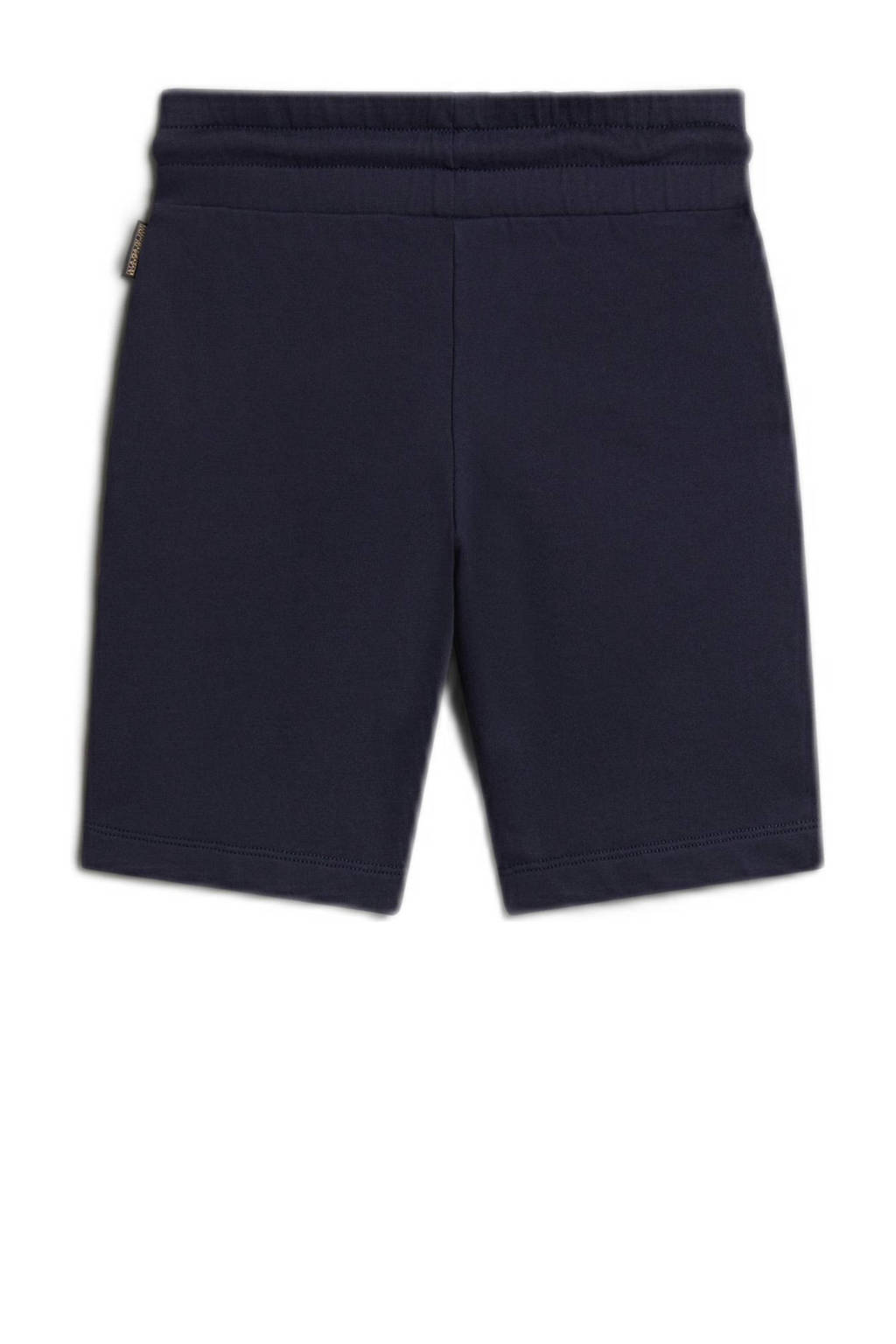Napapijri sweatshort met logo donkerblauw
