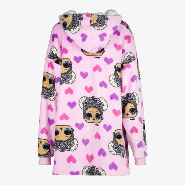 L.O.L. Surprise hoodie blanket roze