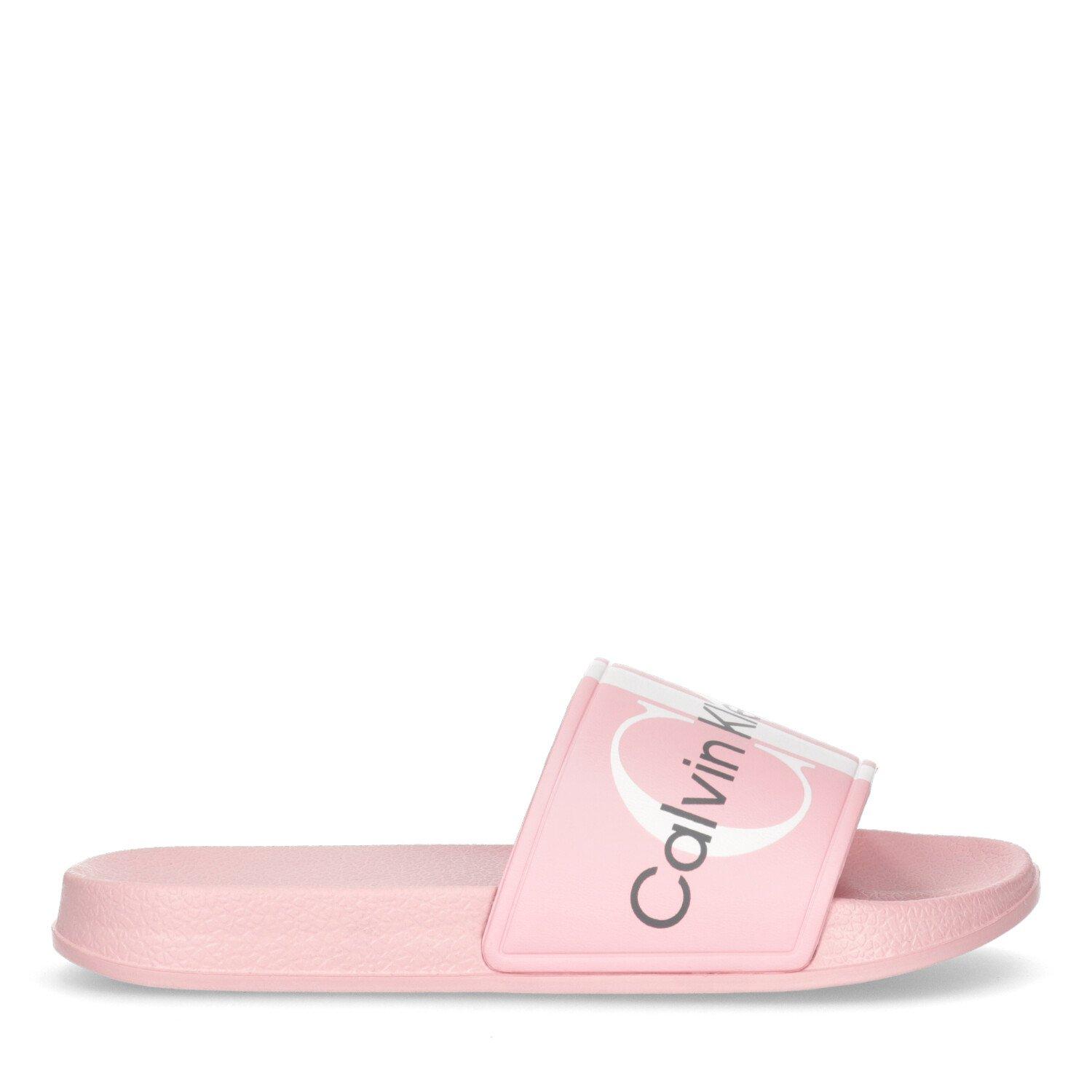 Calvin Klein Jeans Logo Sliders Juniors