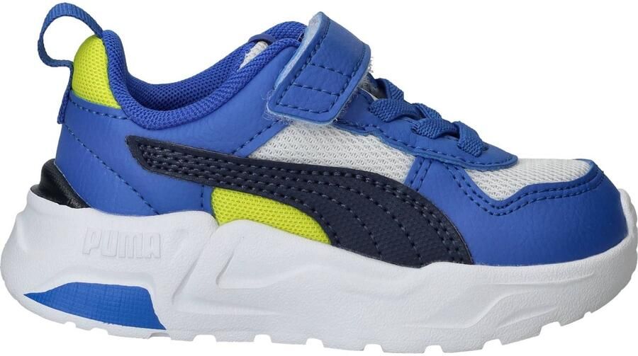 PUMA Trinity 2 LT AC+ INF kinder sneakers blauw wit