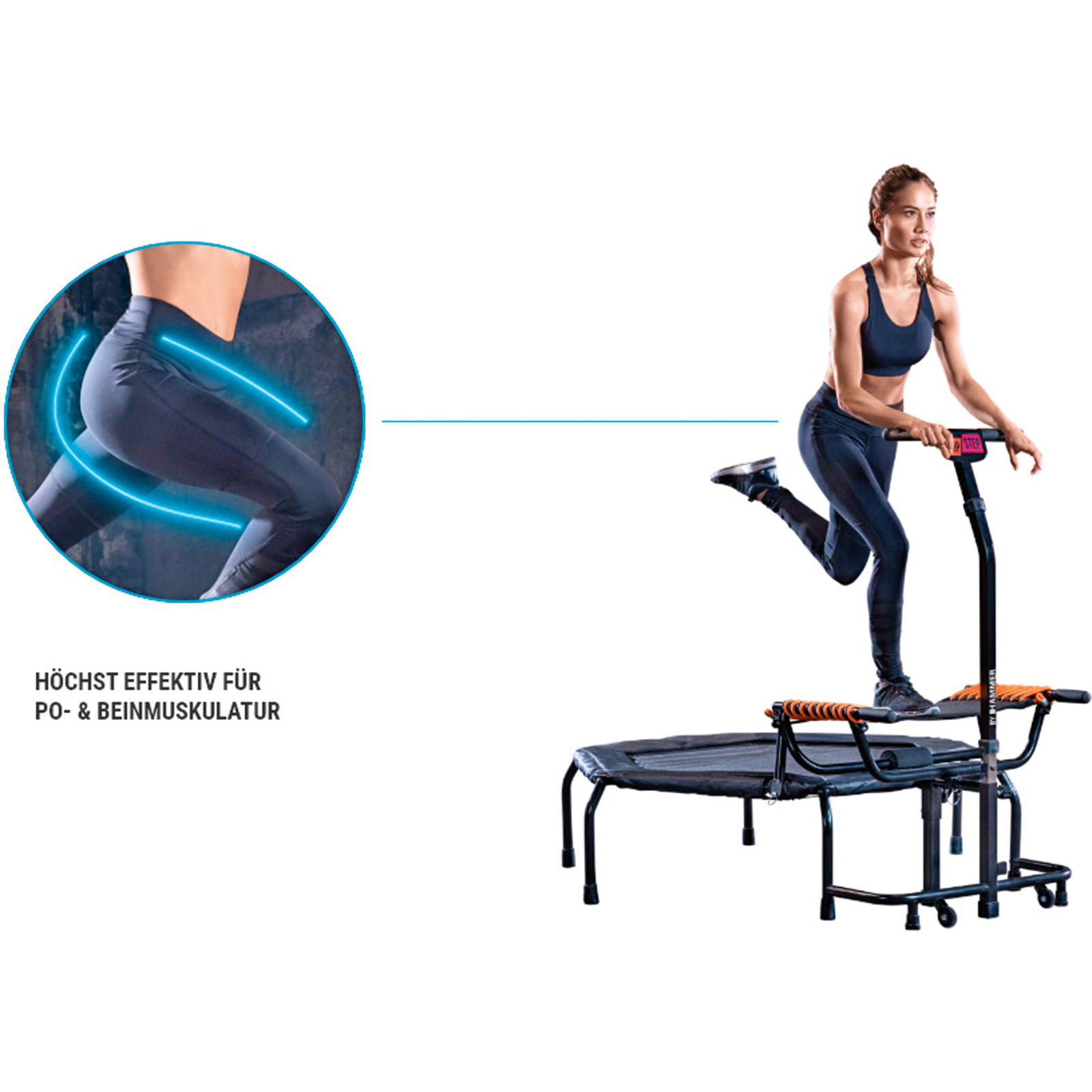 Hammer Fitness Trampolin Jump Step