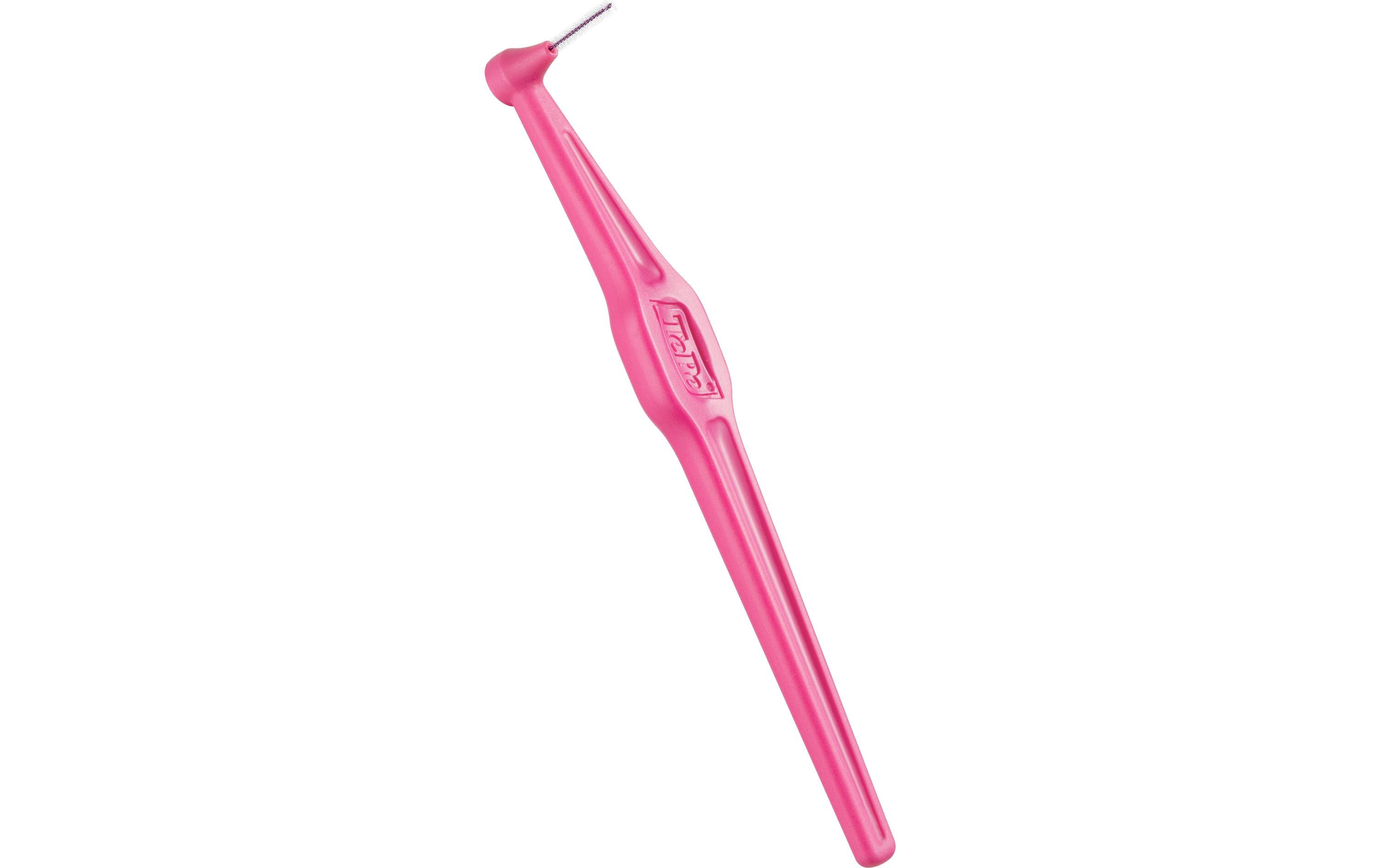 Interdentalbürsten Angle PinkGewinkelte Interdentalbürste für besseren Zugang