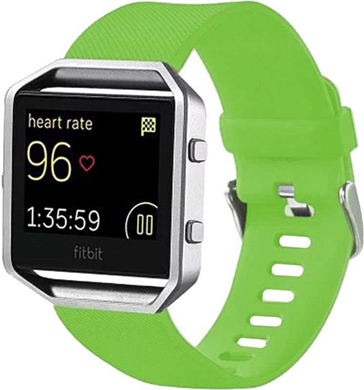 FitBit - Blaze - Sport Horloge Band - Groen - Siliconen