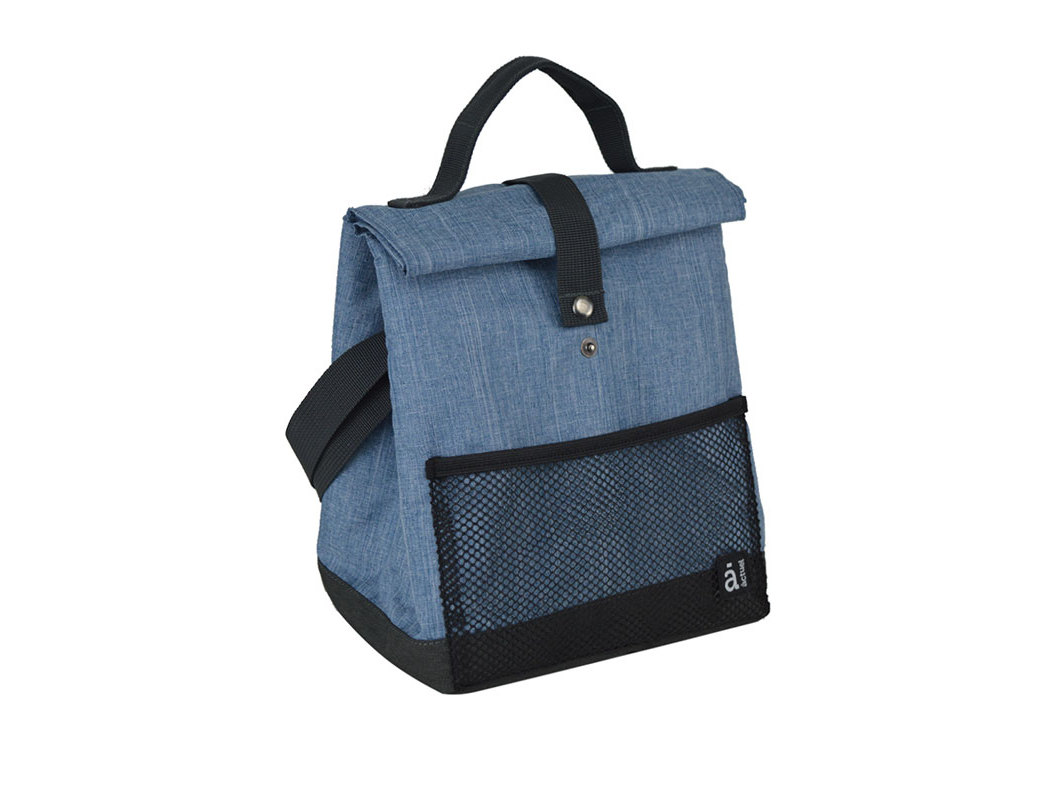 SACO LANCHEIRA ACTUEL AZUL 6L 22X16X26CM