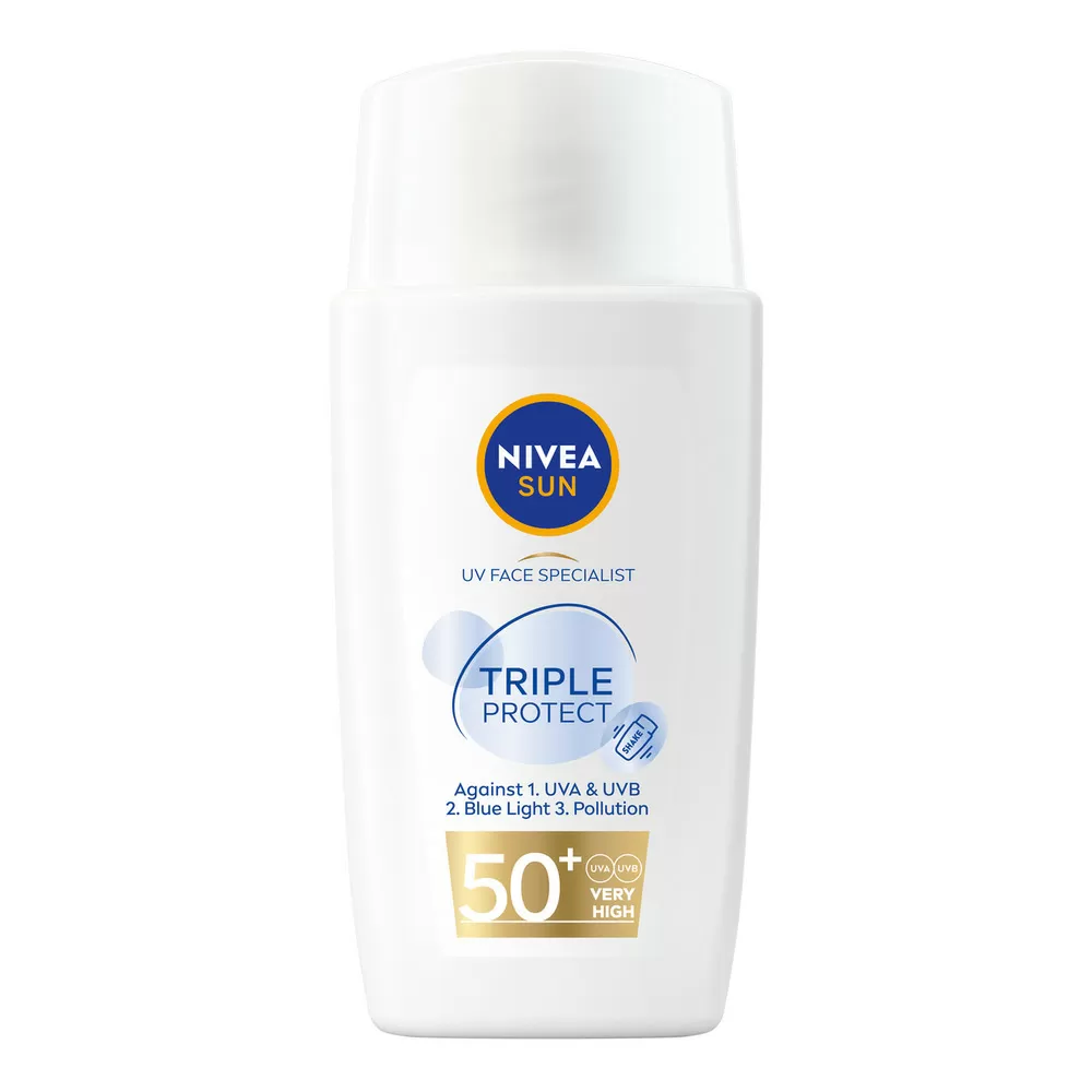 Nivea Sun Face Triple Protect Fluid SPF 50  - 40 ml.
