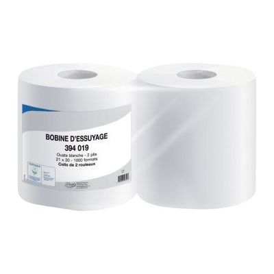 Lucart Professional Techline - Rouleau d'essuie-mains double épaisseur - 1000 feuilles