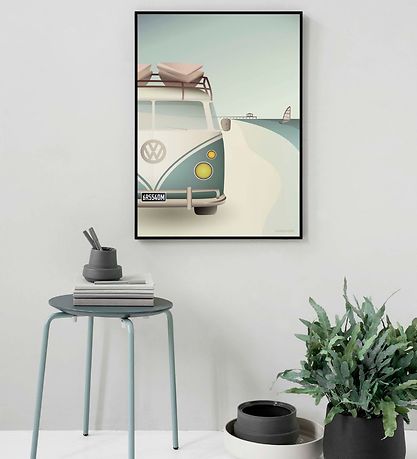 Vissevasse Poster - 30x40 - VW Camper