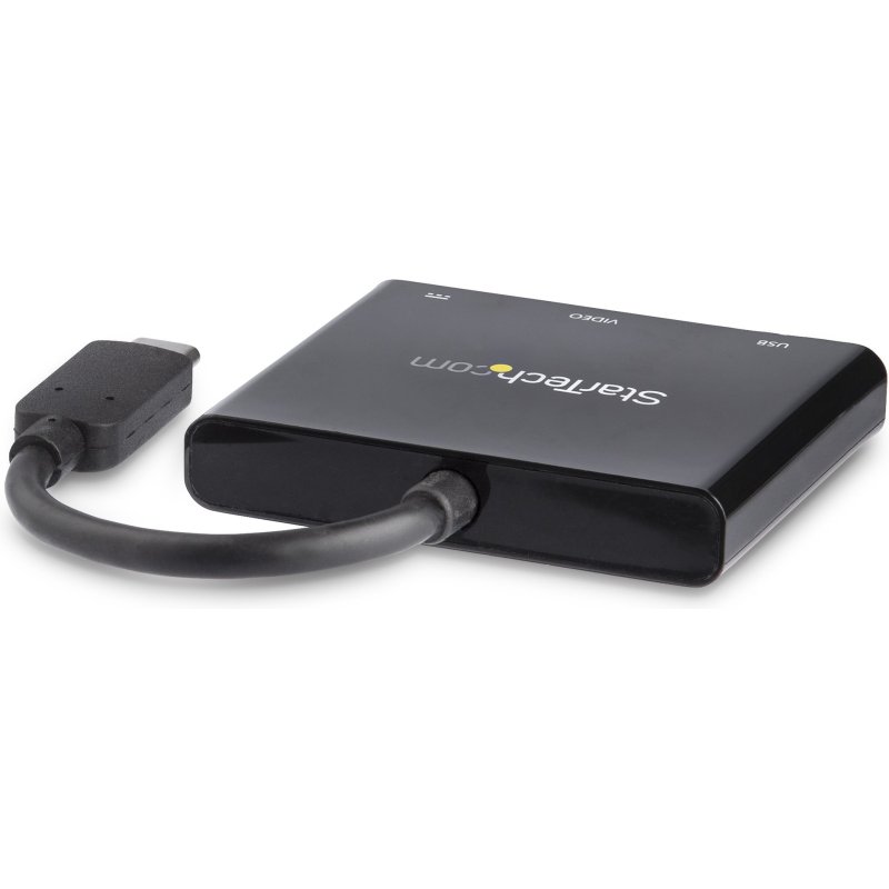 StarTech.com Adaptateur multifonction USB-C vers HDMI 4K avec USB Power Delivery et port USB-A