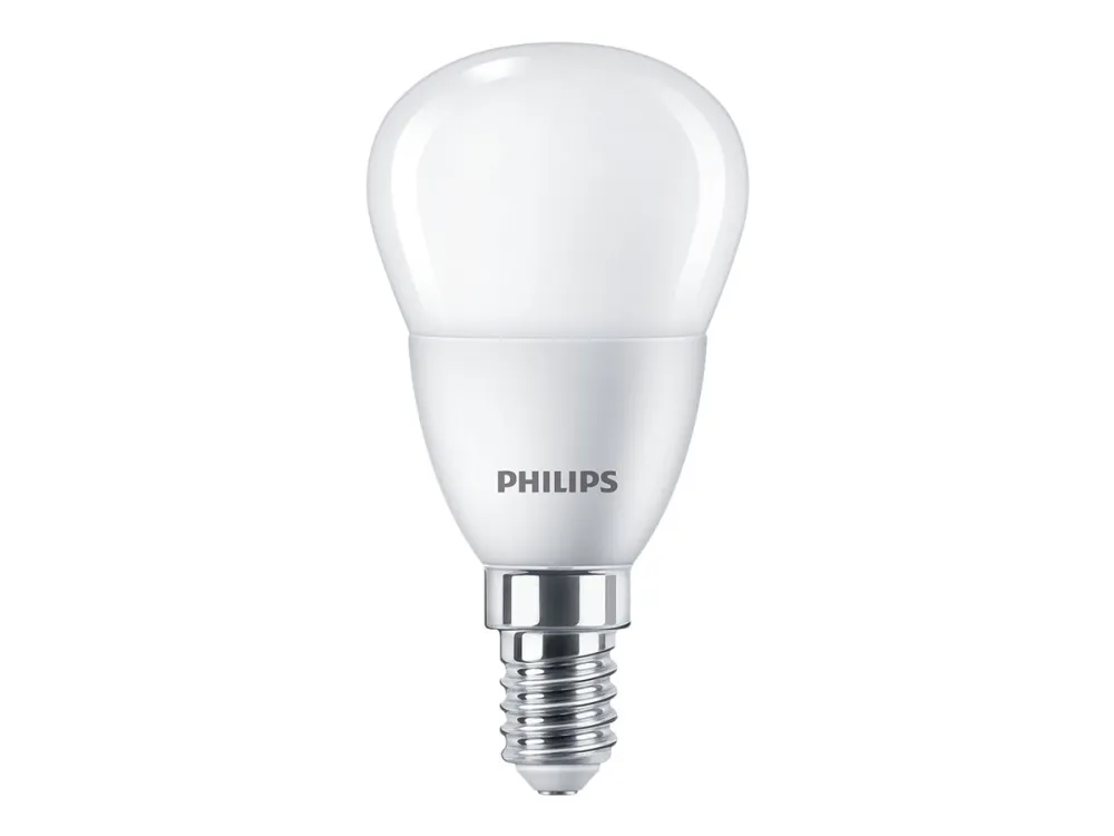 Philips - LED-lyspære - form: P45 - matteret finish - E14 - 2.8 W (tilsvarende 25 W) - klasse F - varmt hvidt lys - 2700 K
