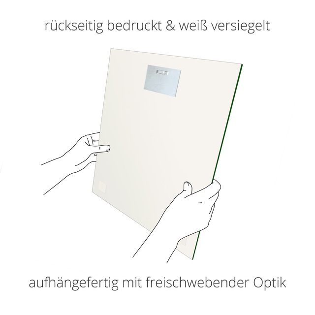 Artland Glasbild »Sonnenuntergang über dem Meer« Sonnenaufgang & -untergang 1 Stk. tlg. in verschiedenen Grössen
