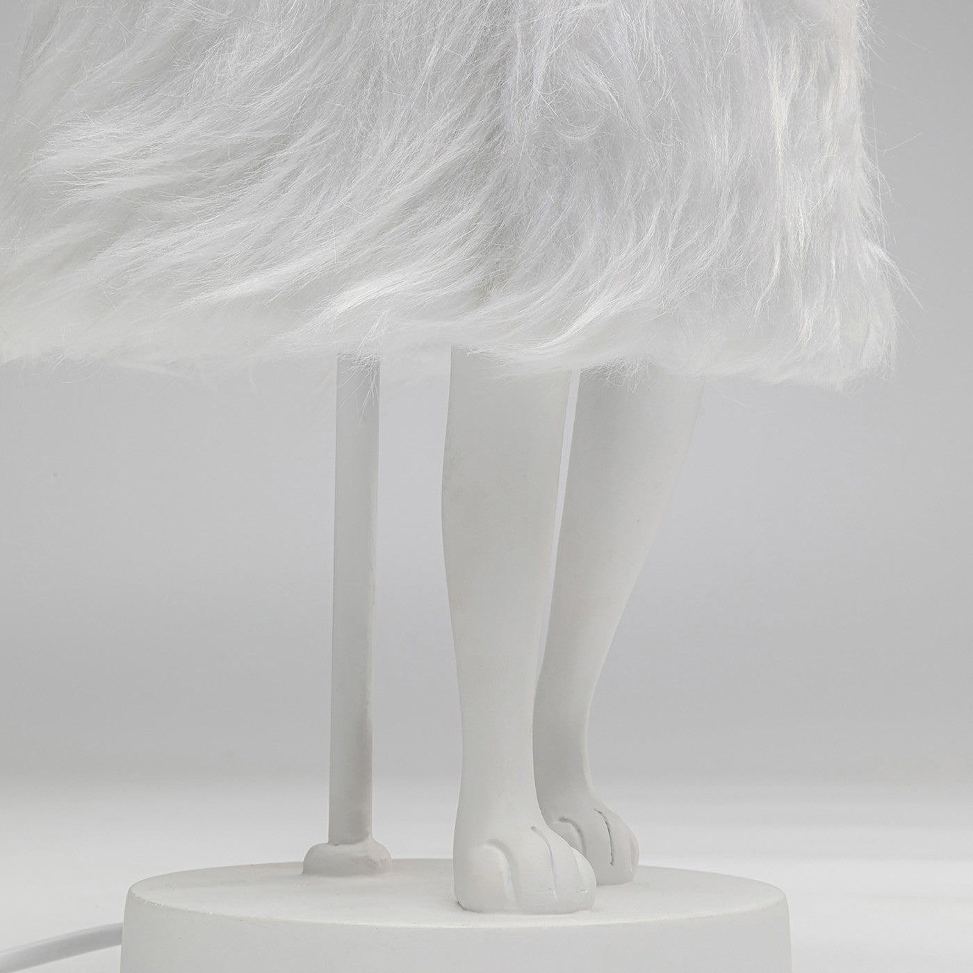 Tafellamp Animal konijn Fluff 50cm wit Kare Design