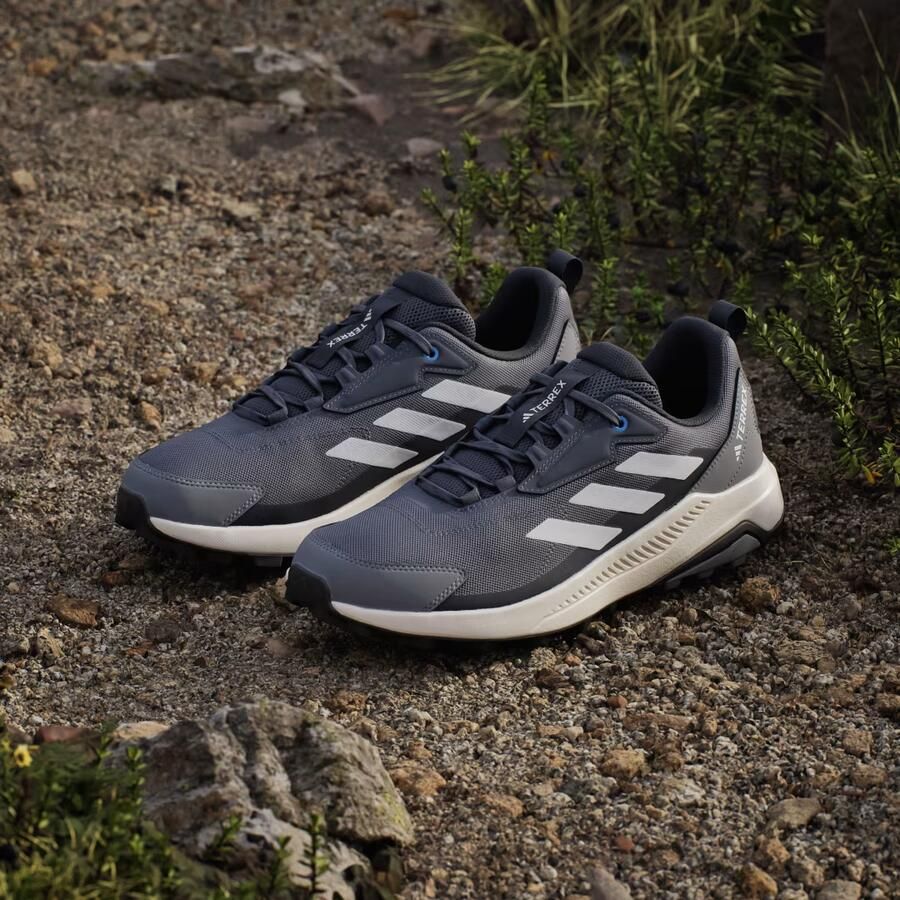 ADIDAS TERREX Lage schoen 'Anylander' donkergrijs zwart wit