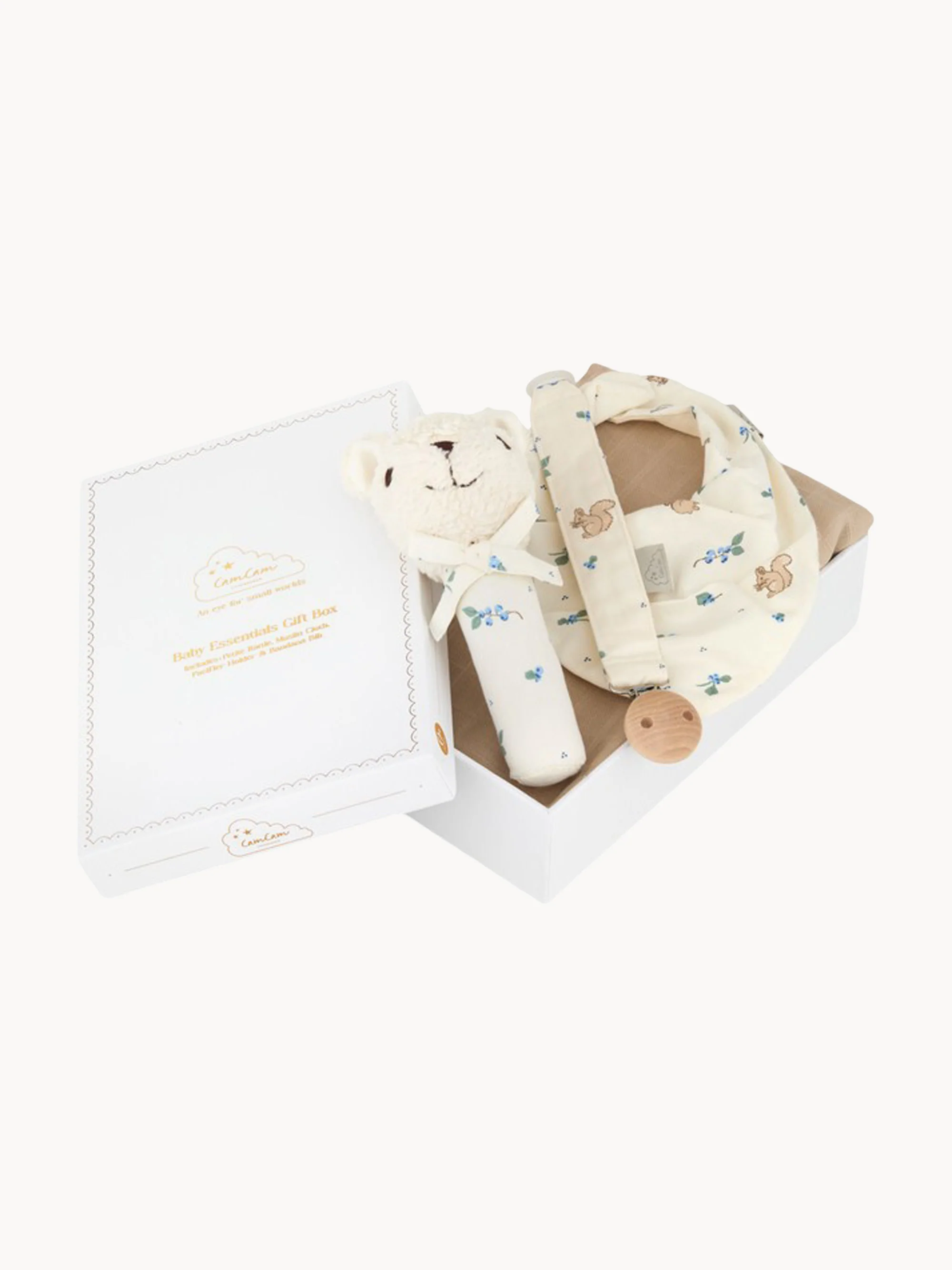 Babyverzorgingsset Essentials, 4-delig