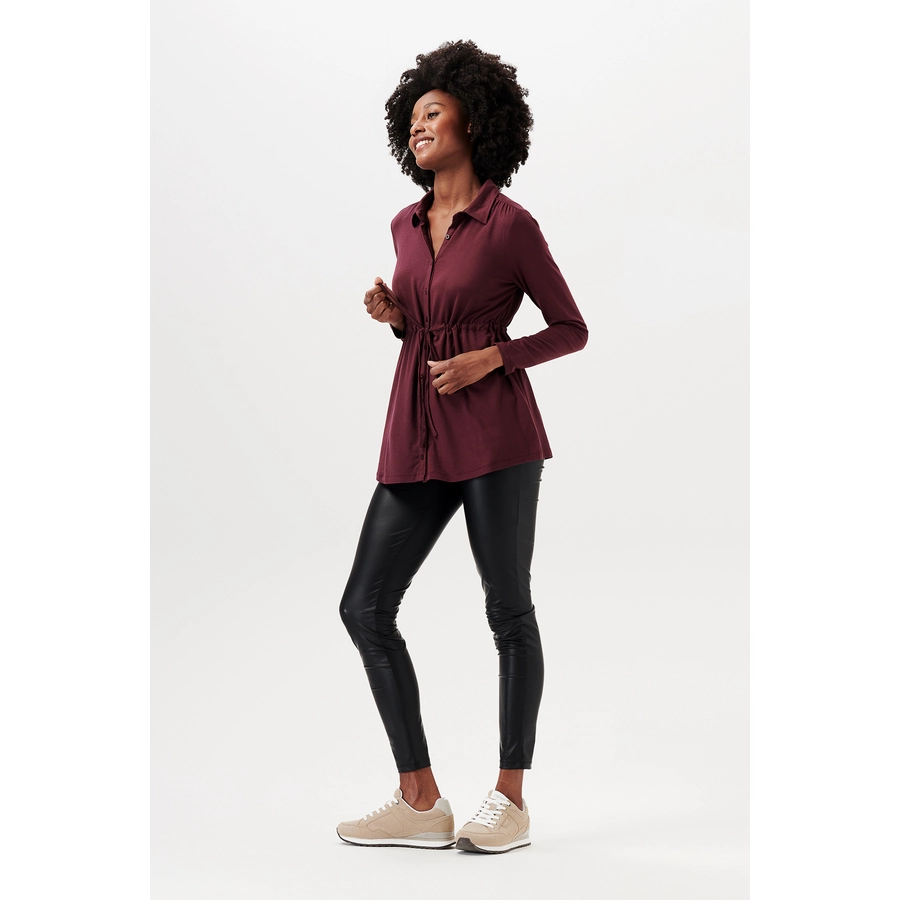 Esprit Still-Shirt Plum Brown