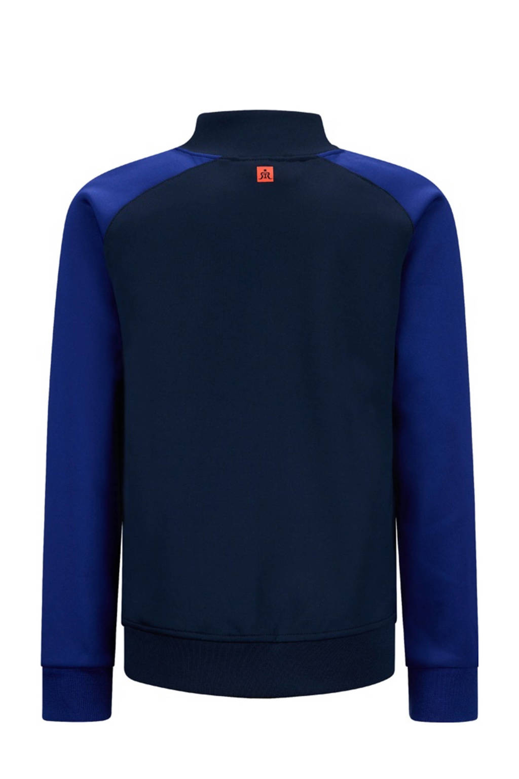 Retour Jeans sweatvest Arvid donkerblauw/blauw/rood