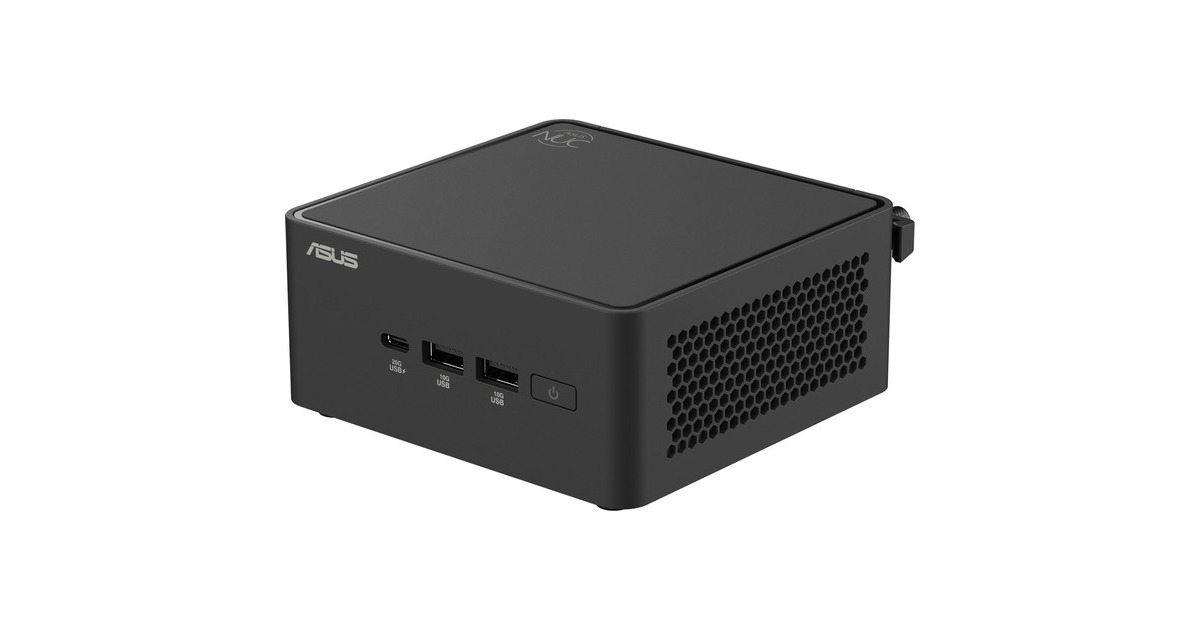 ASUSNUC 15 Pro Tall Kit RNUC15CRHU500002 barebone  (Zwart | Core Ultra 5 225H | Arc 130T)