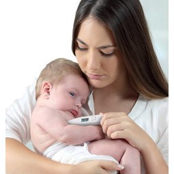 Thermomètre 'Digital', blanc