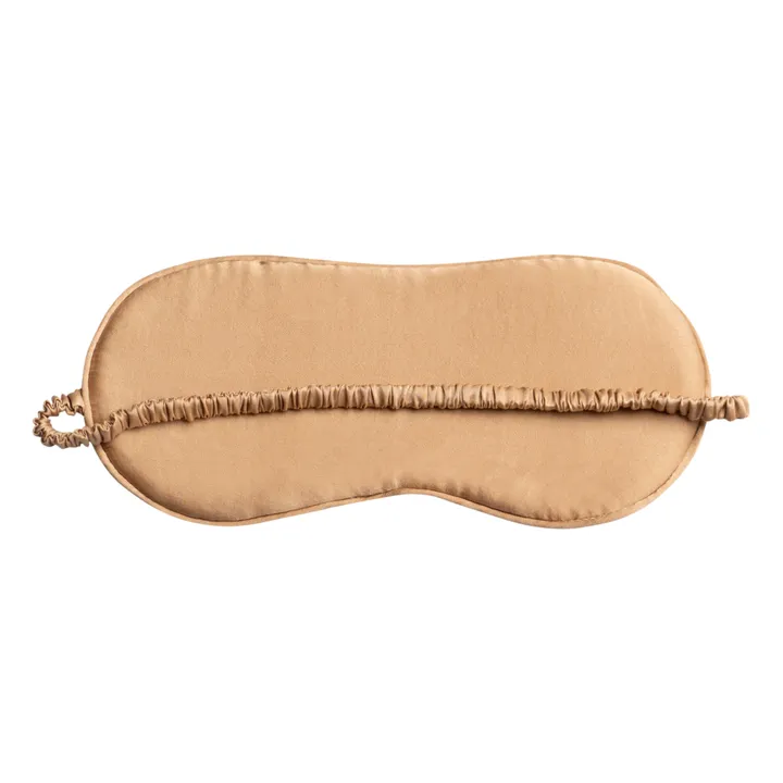 Nonchalance Masque de nuit en soie | Vieux Rose