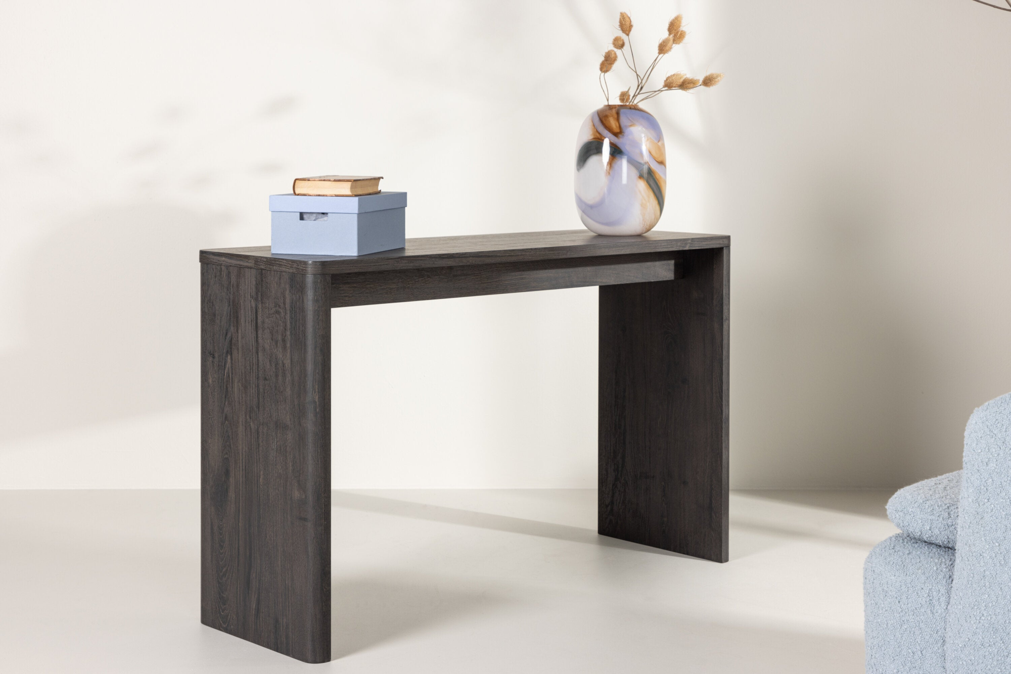 Luaki Sidetable - 120 x 40 cm - Walnoot