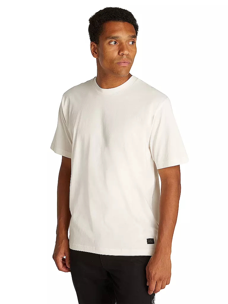 CALVIN KLEIN JEANS T-Shirt  creme