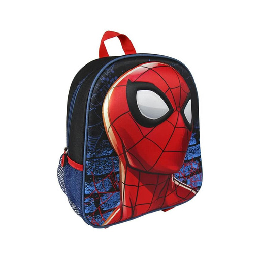 Mochila Infantil De Spiderman Con Aliviar 25x31x10 Cm