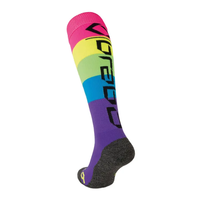Brabo Sokken Full Rainbow Purple