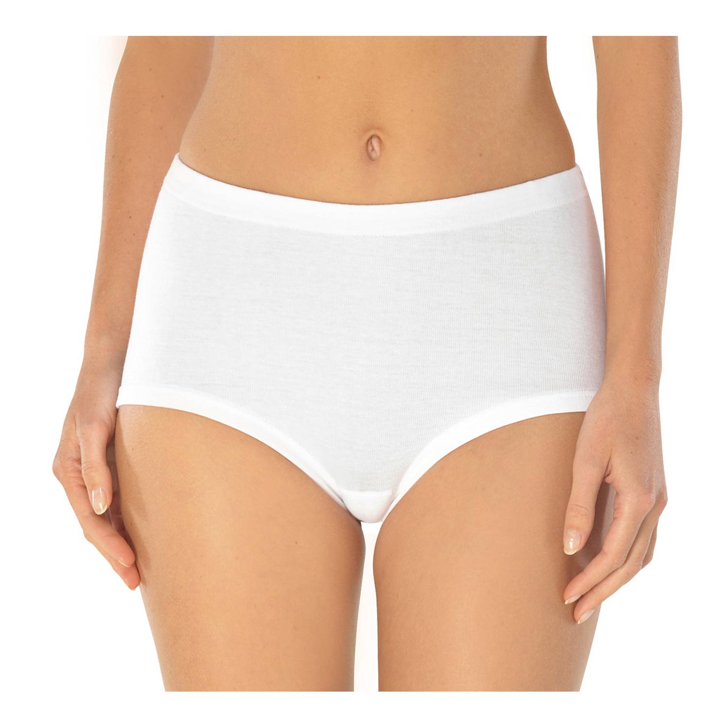 Schiesser Feinripp Damen-Taillenslip im 2er-Pack
