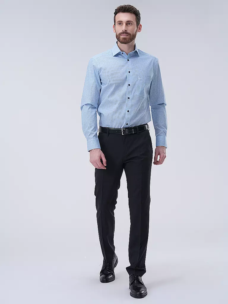 OLYMP Hemd Modern Fit  blau