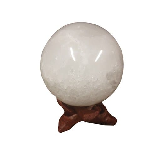 Sphère en sélénite