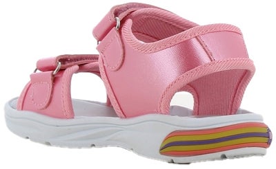 Gabby's Dollhouse Blinkende Sandaler, Fuchsia/White
