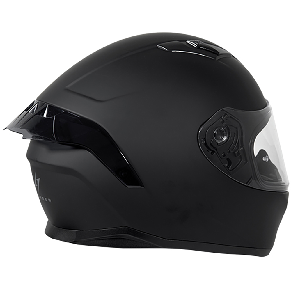 Stormer - Casque ZS 601 Solid Noir Mat