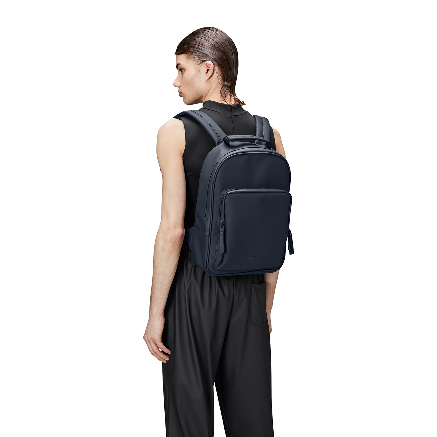Rains Book Daypack W3 navy