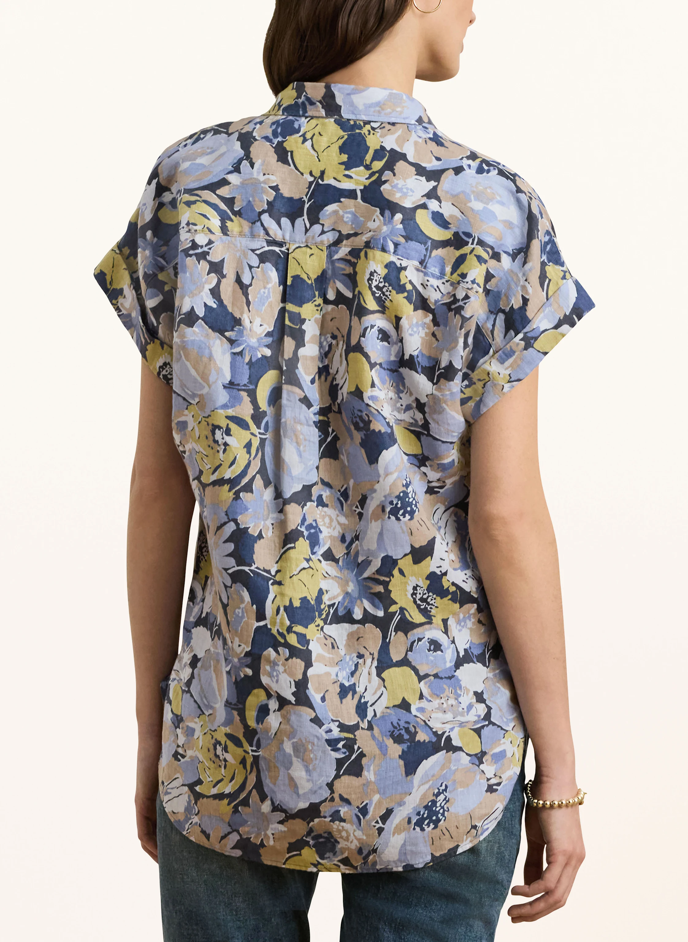 LAUREN RALPH LAUREN Hemdbluse aus Leinen