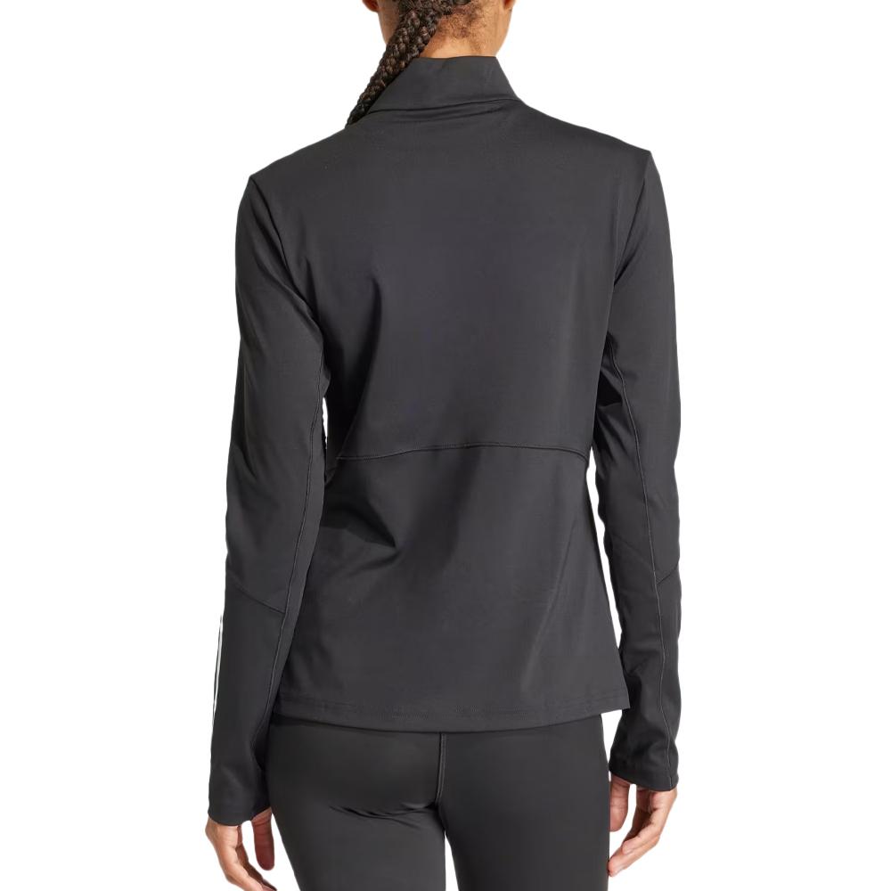 Adidas T-Shirt Manches Longues Noir Femme Adidas Hyglm