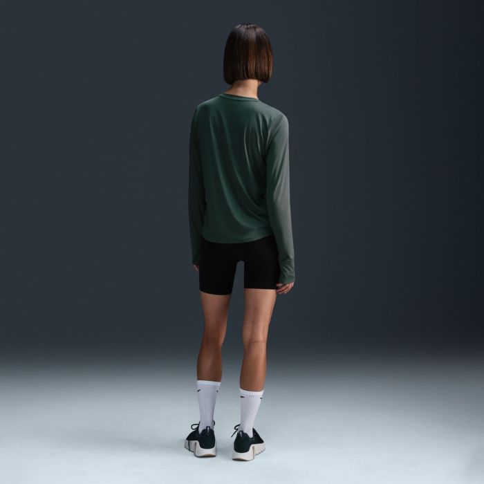 Nike Dame Trøjer Dri-FIT One Classic Long Sleeve Tee Grøn