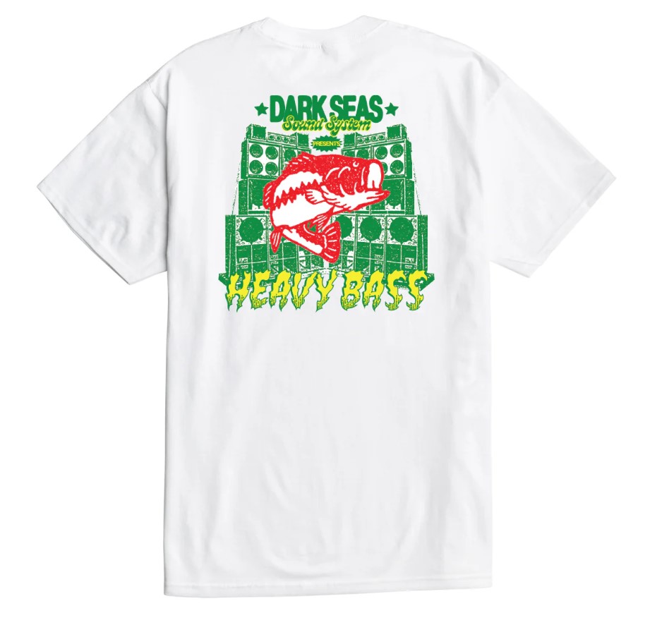 Dark Seas Heavy Bass SS T-Shirt White