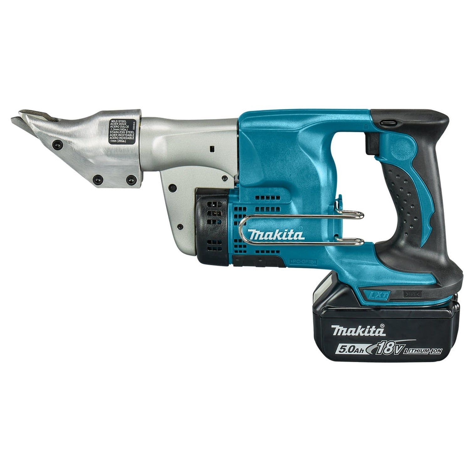 Makita DJS130RTJ Accu Plaatschaar 18V 5.0Ah in Mbox