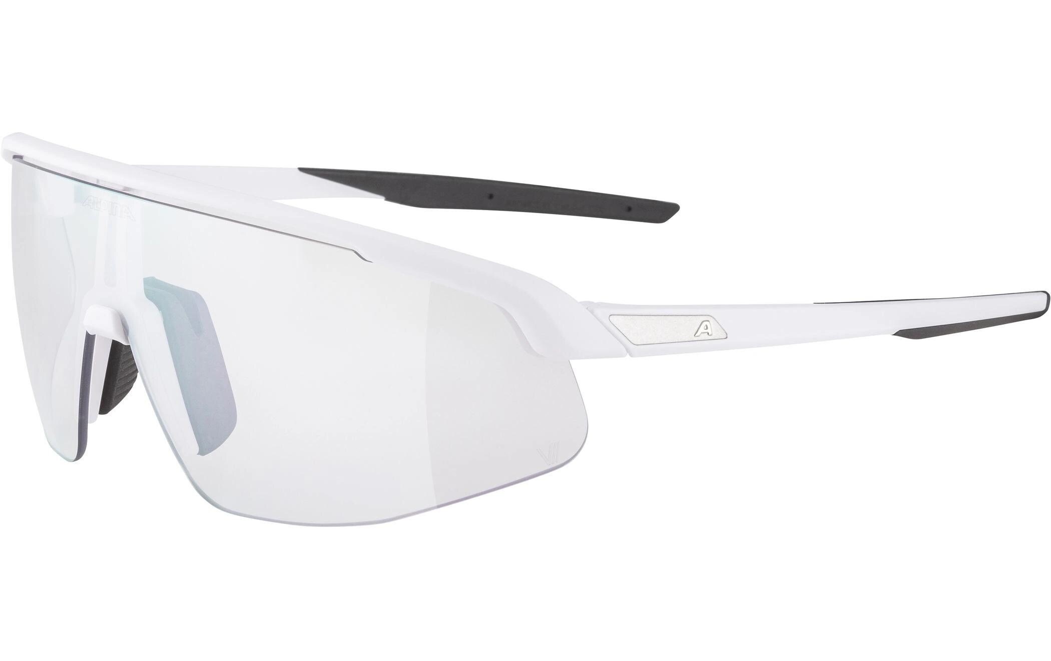 Sportbrille Turbo Pro V - Weiss matt<br>Velobrille Cat. 0-3
