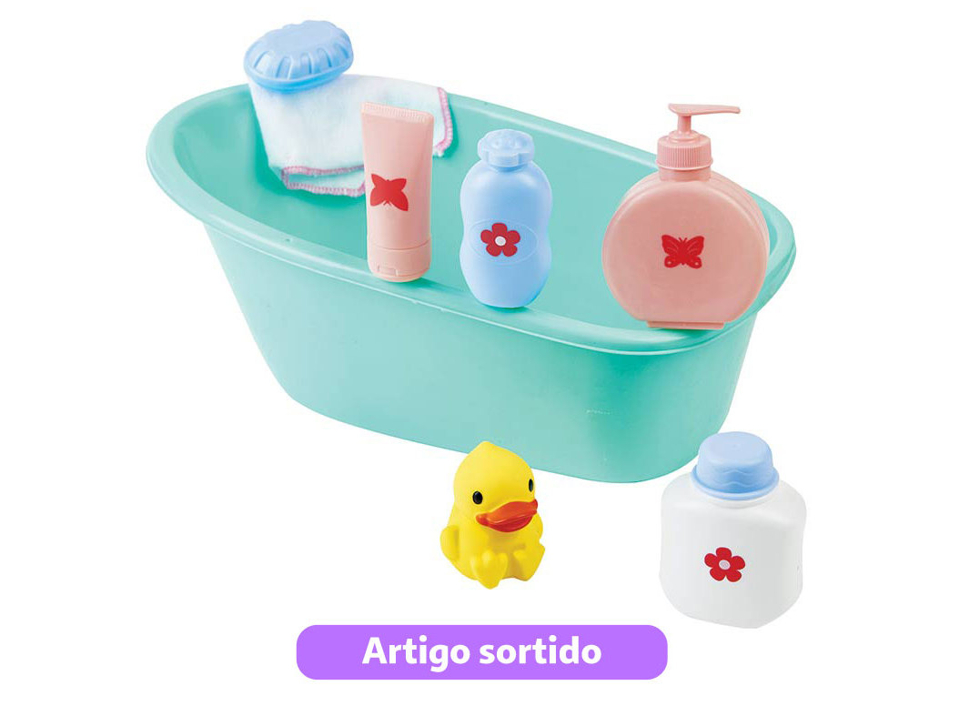 BANHEIRA ONE TWO FUN 22.86X13.97X36.20CM MODELOS SORTIDOS