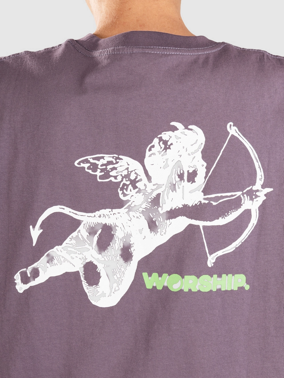 Worship Supplies Cherub T-Shirt purple reign