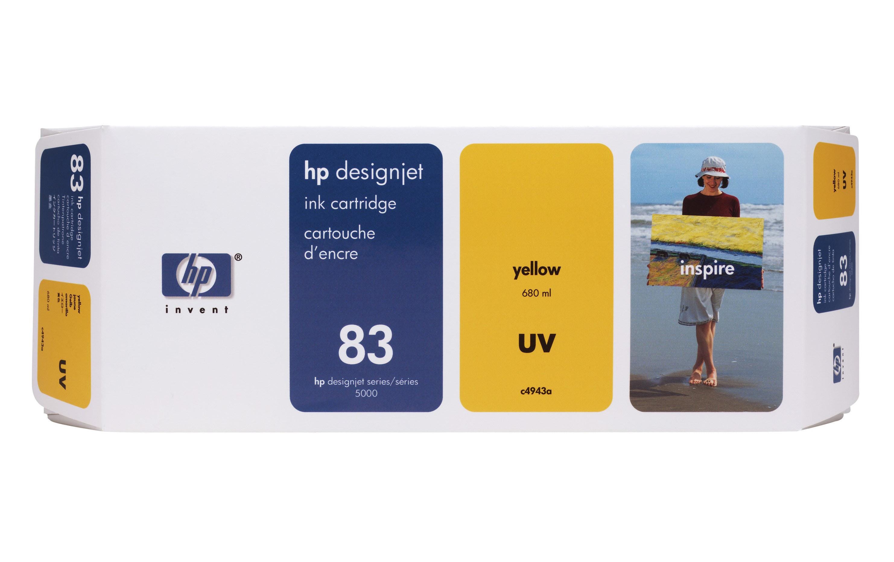 Tinte Nr. 83 (C4943A) Yellow<br>Druckerpatrone